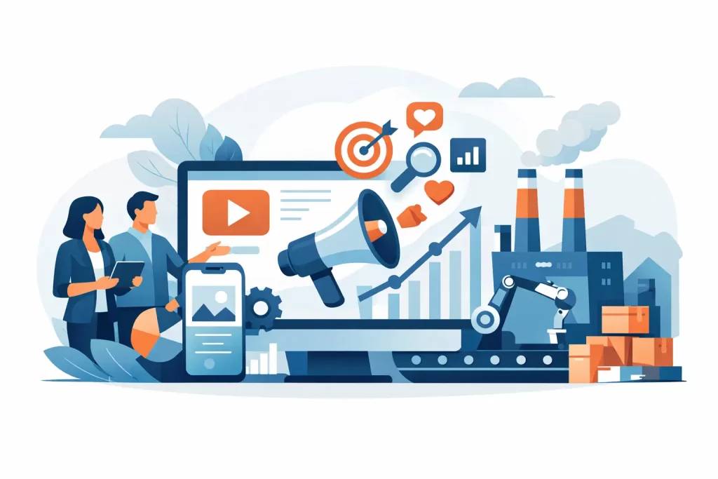 Agência de marketing digital para indústria