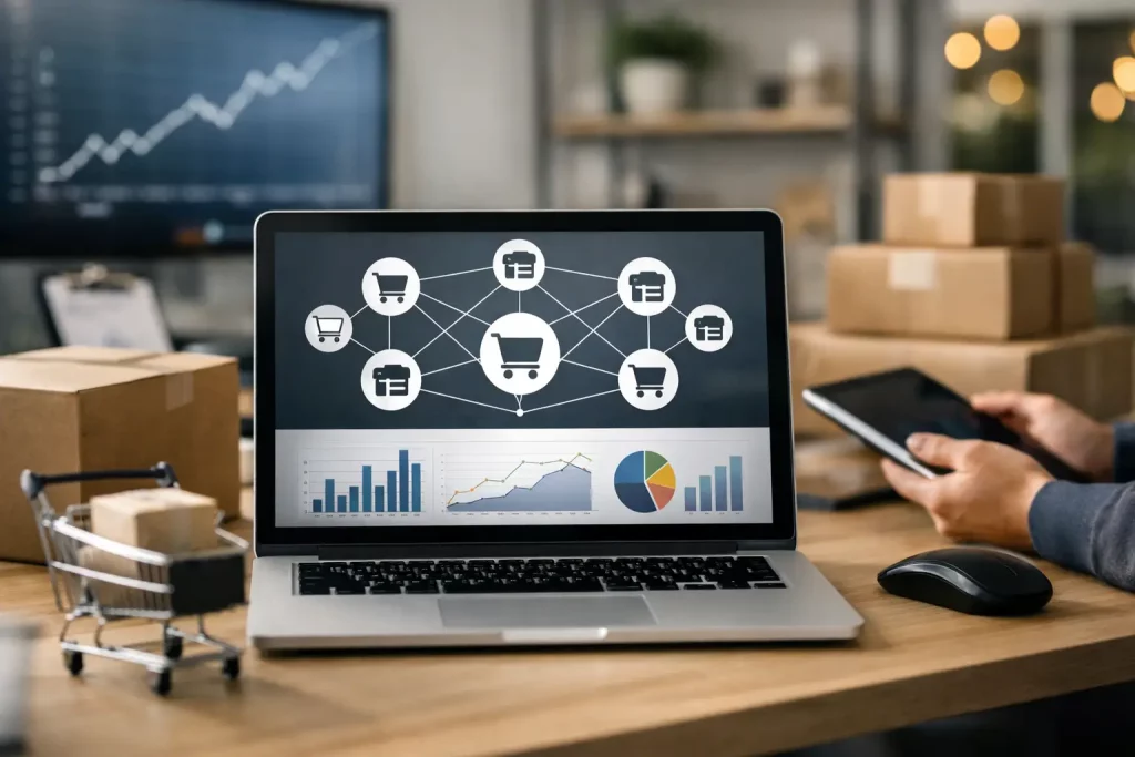 Hub de marketplaces: mais controle e escala