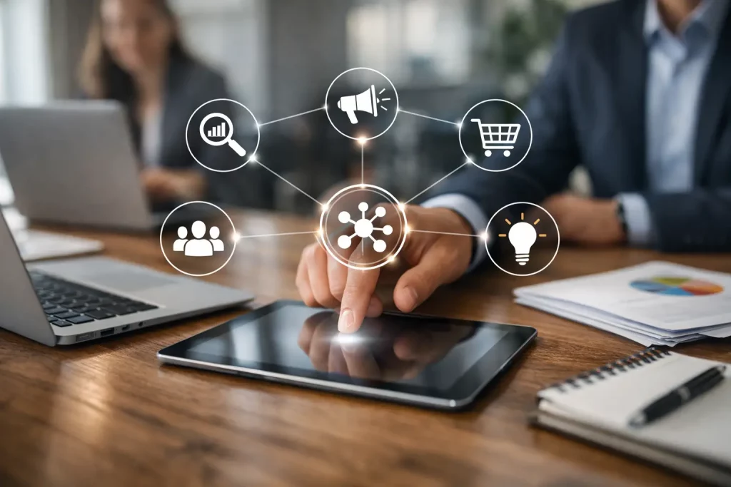 Como centralizar fornecedores de marketing