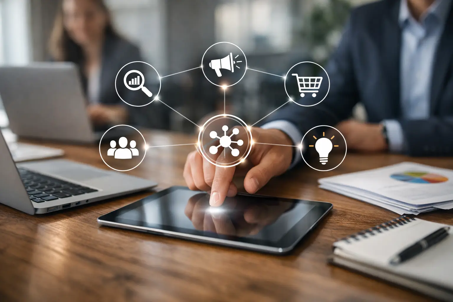 Como centralizar fornecedores de marketing