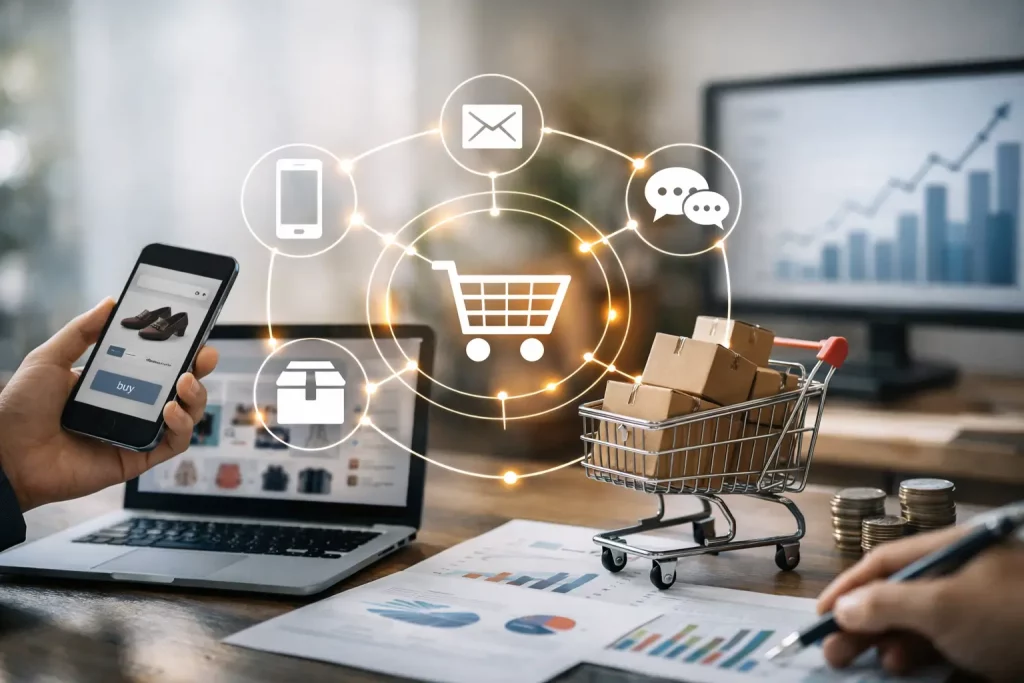Integração de canais digitais que gera vendas