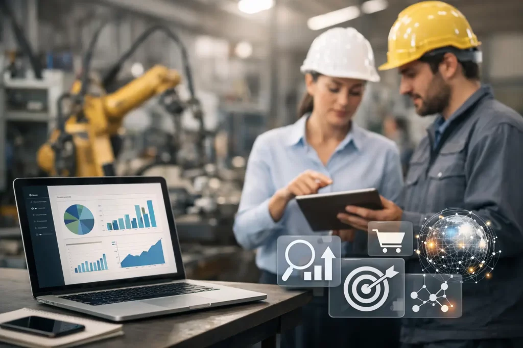 Melhores estratégias digitais para indústria
