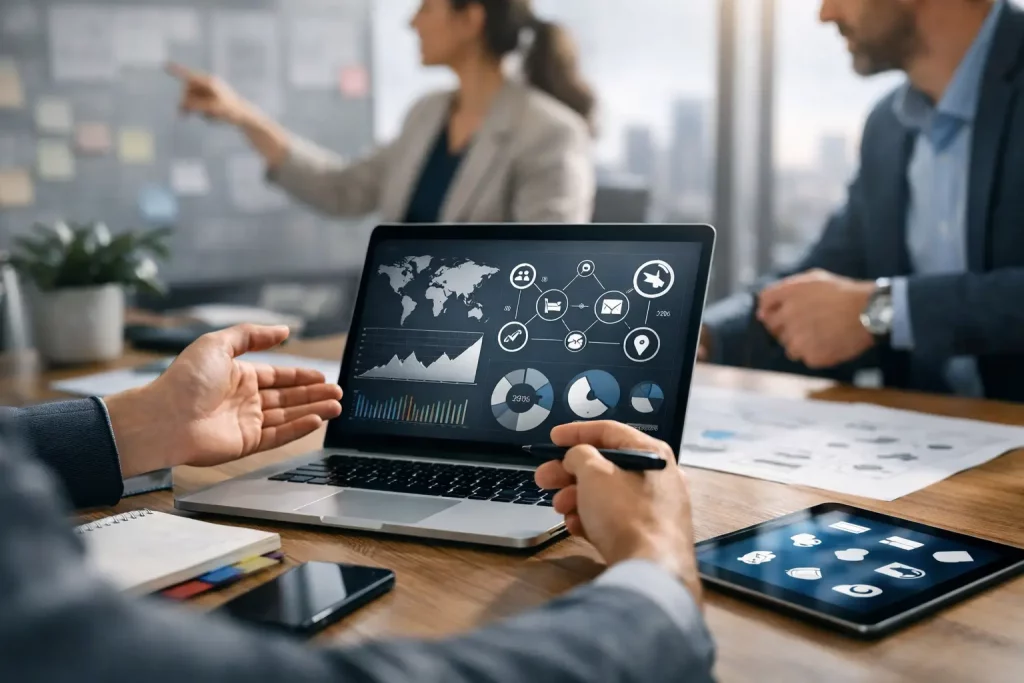 Como planejar presença digital empresarial